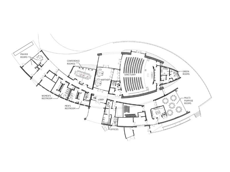 Bell Chapel floor plan